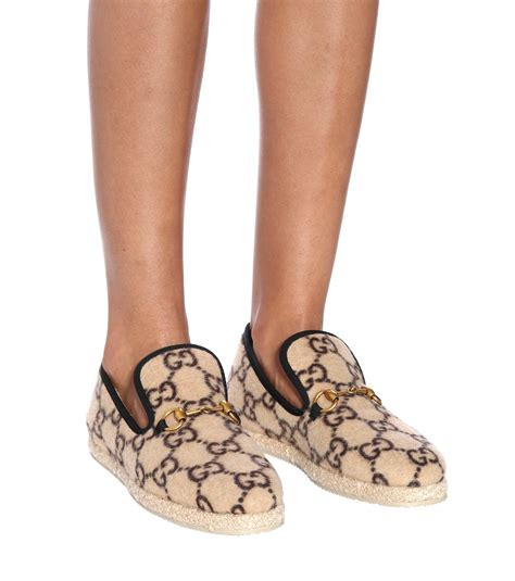 gucci ladies loafers sale|gucci wool loafer.